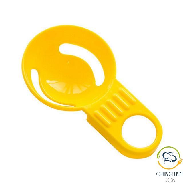 1pcs Cuisine Matériau plastique jaune d'oeuf Séparateur de jaune d'oeuf  blanc - 3 Saveur